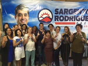 Sargento Rodrigues ouve candidatas do PDT e líderes comunitárias de Belo Horizonte
