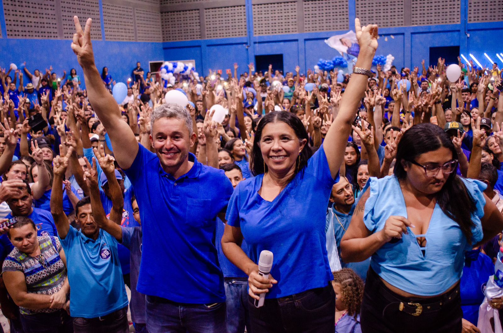 Professora Naubia, presidente estadual do Movimento Negro e candidata a prefeita de Diamante (PB)