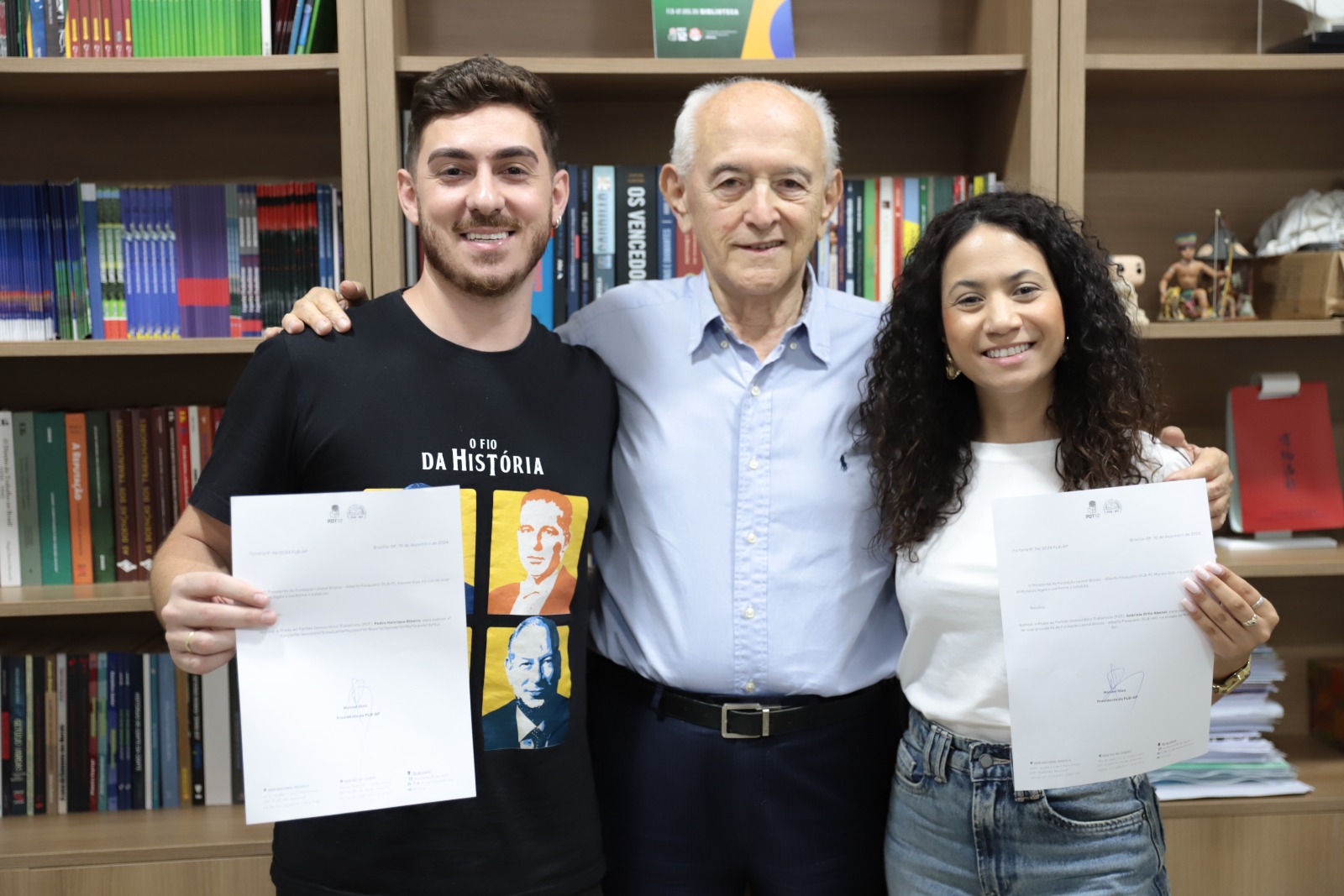 PDT do Rio Grande do Sul recebe dois jovens reforços para o fortalecimento do partido no estado