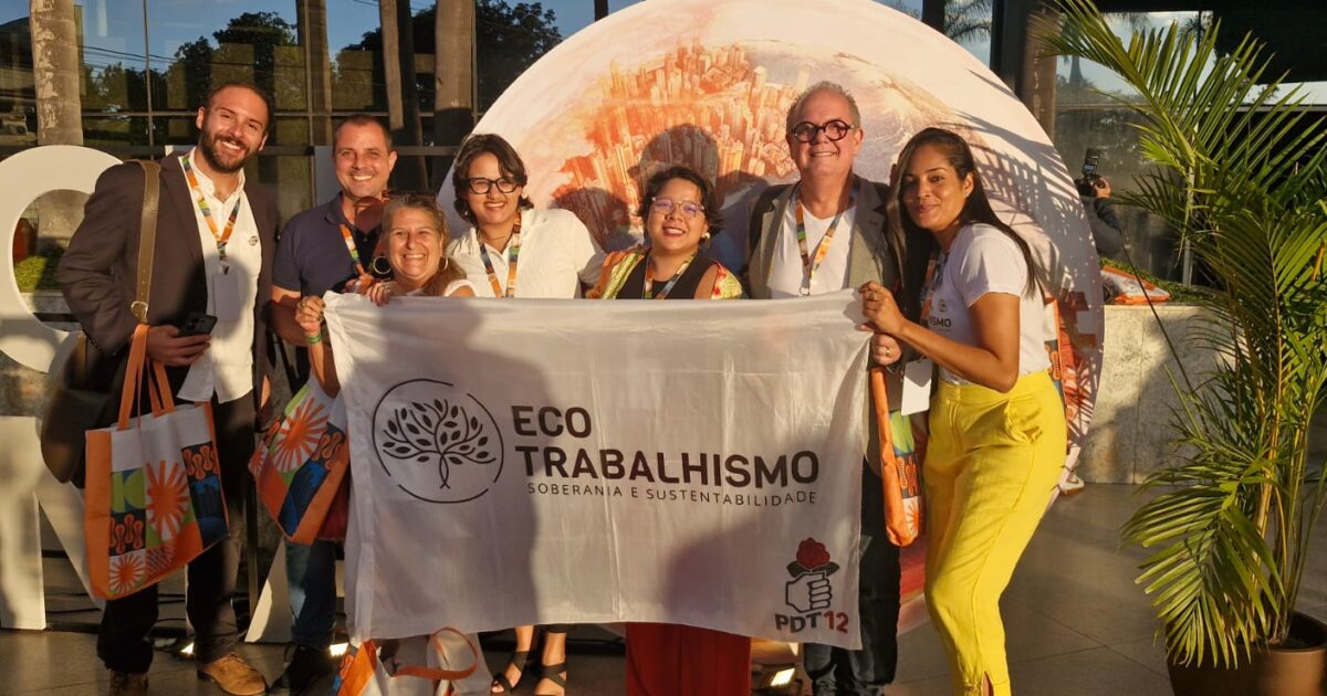 PDT faz história com o Ecotrabalhismo na 5ª Conferência Nacional do Meio Ambiente em Brasília
