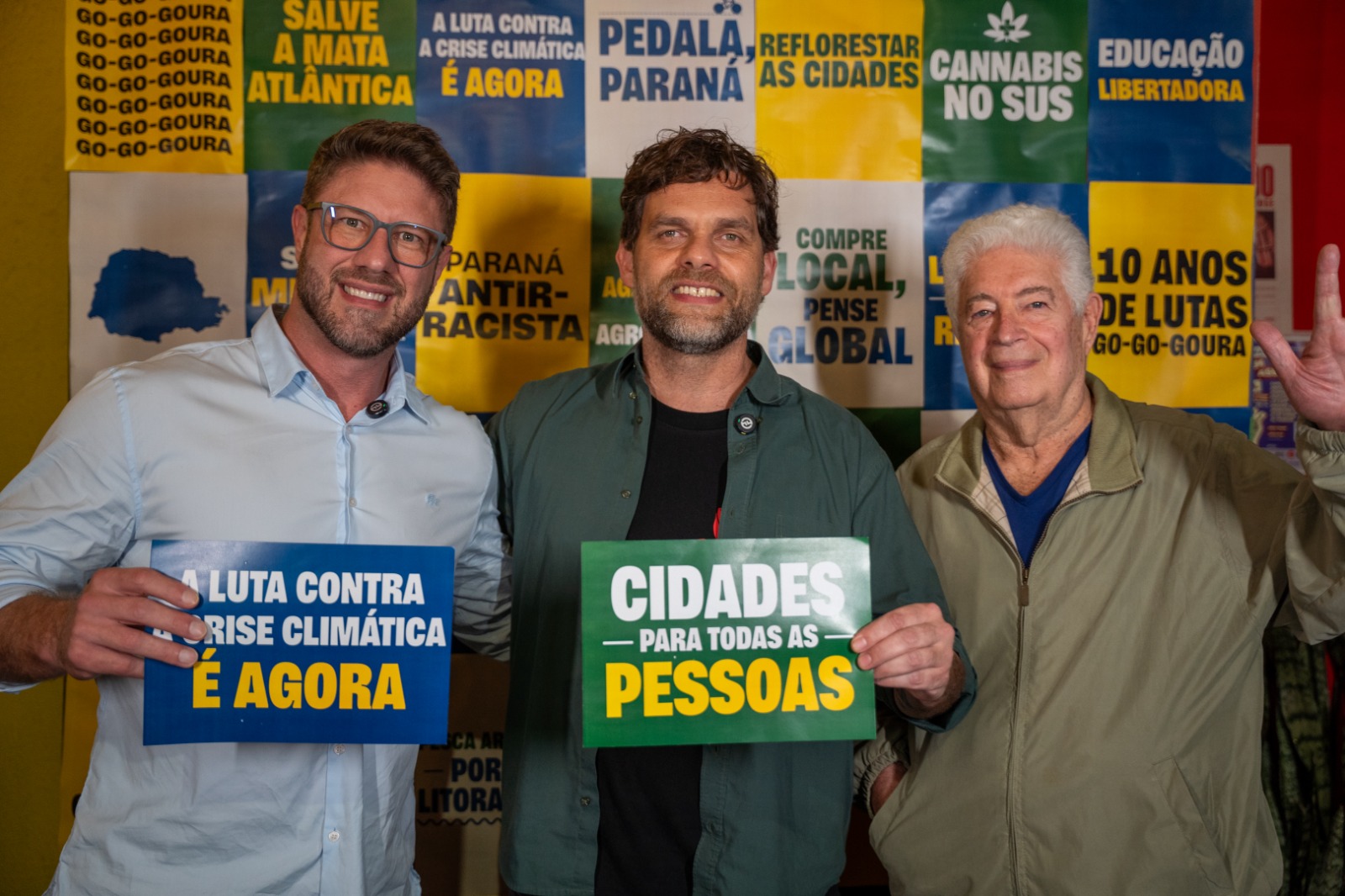 Goura lança pré-candidatura a reeleição no Paraná e comemora 10 anos de luta política