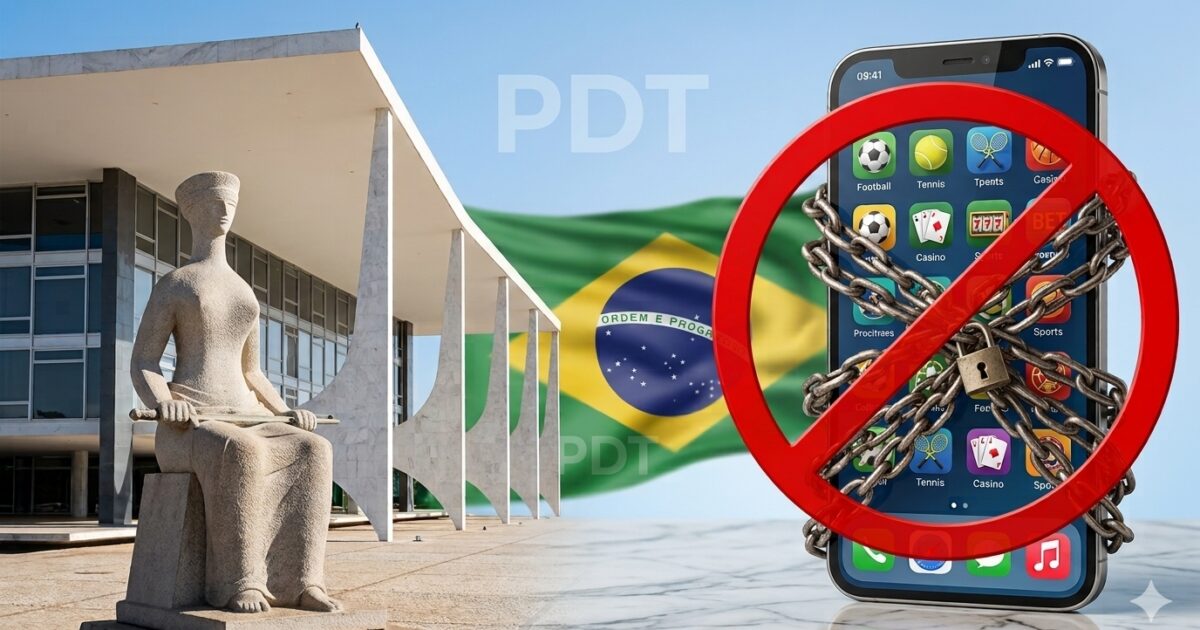 PDT pede ao STF para ingressar em ação sobre banimento das bets