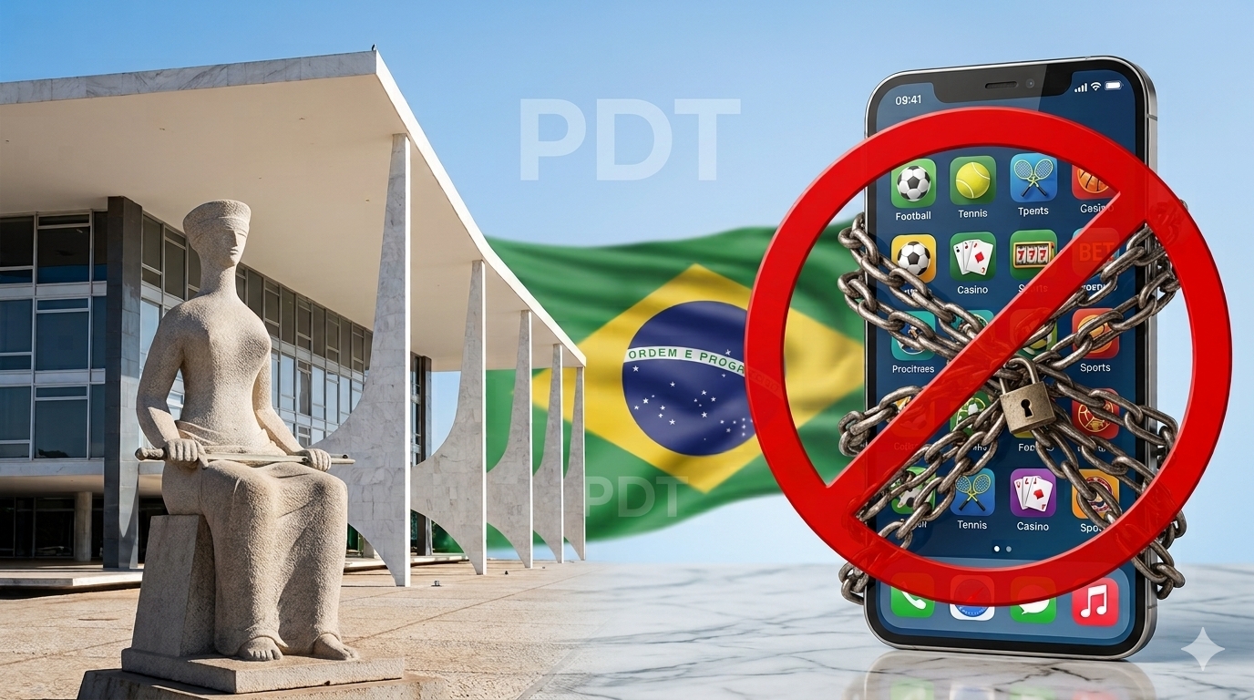 PDT pede ao STF para ingressar em ação sobre banimento das bets